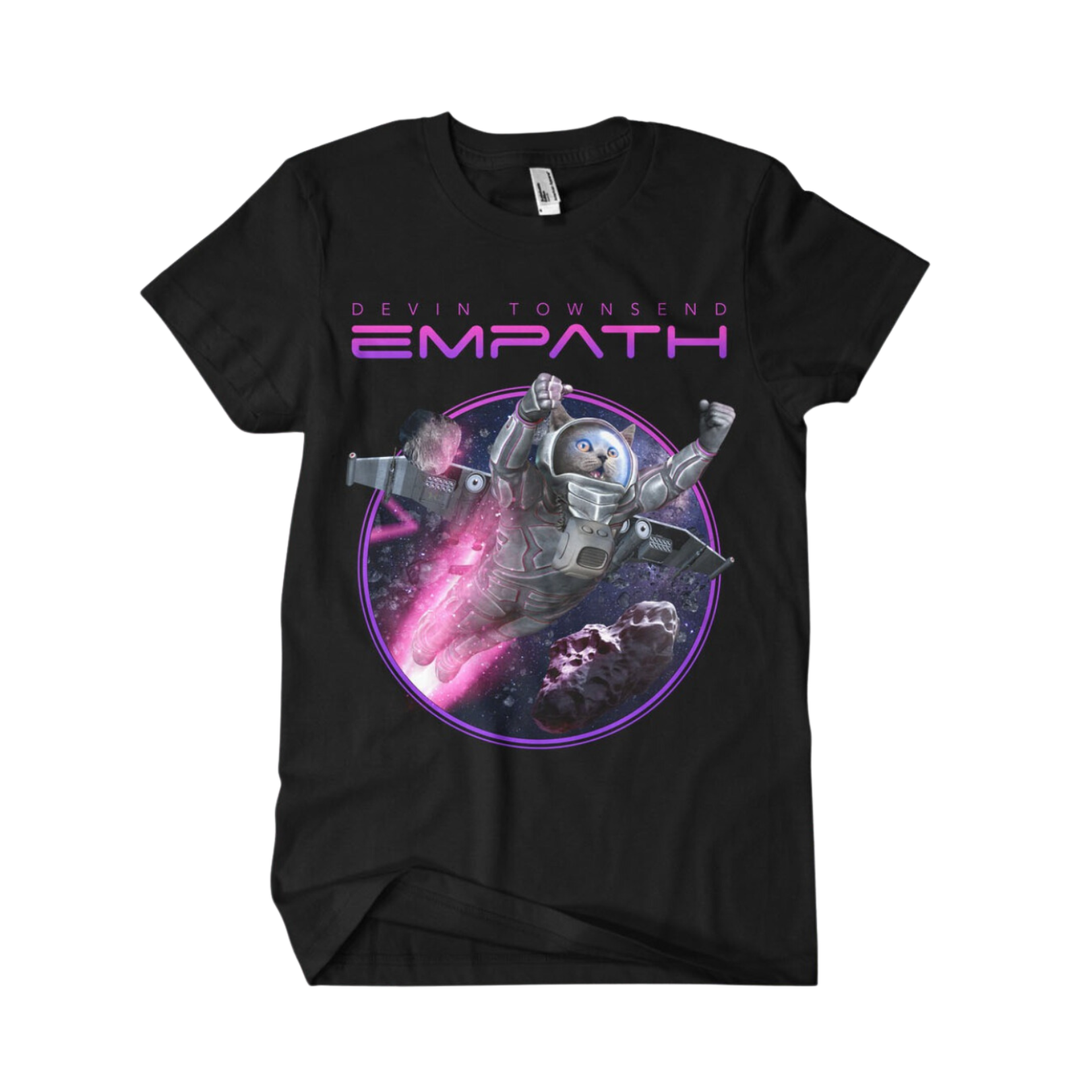 Devib Rue Cat Devin Townsend / Space Cats Tee – O Merch Australia